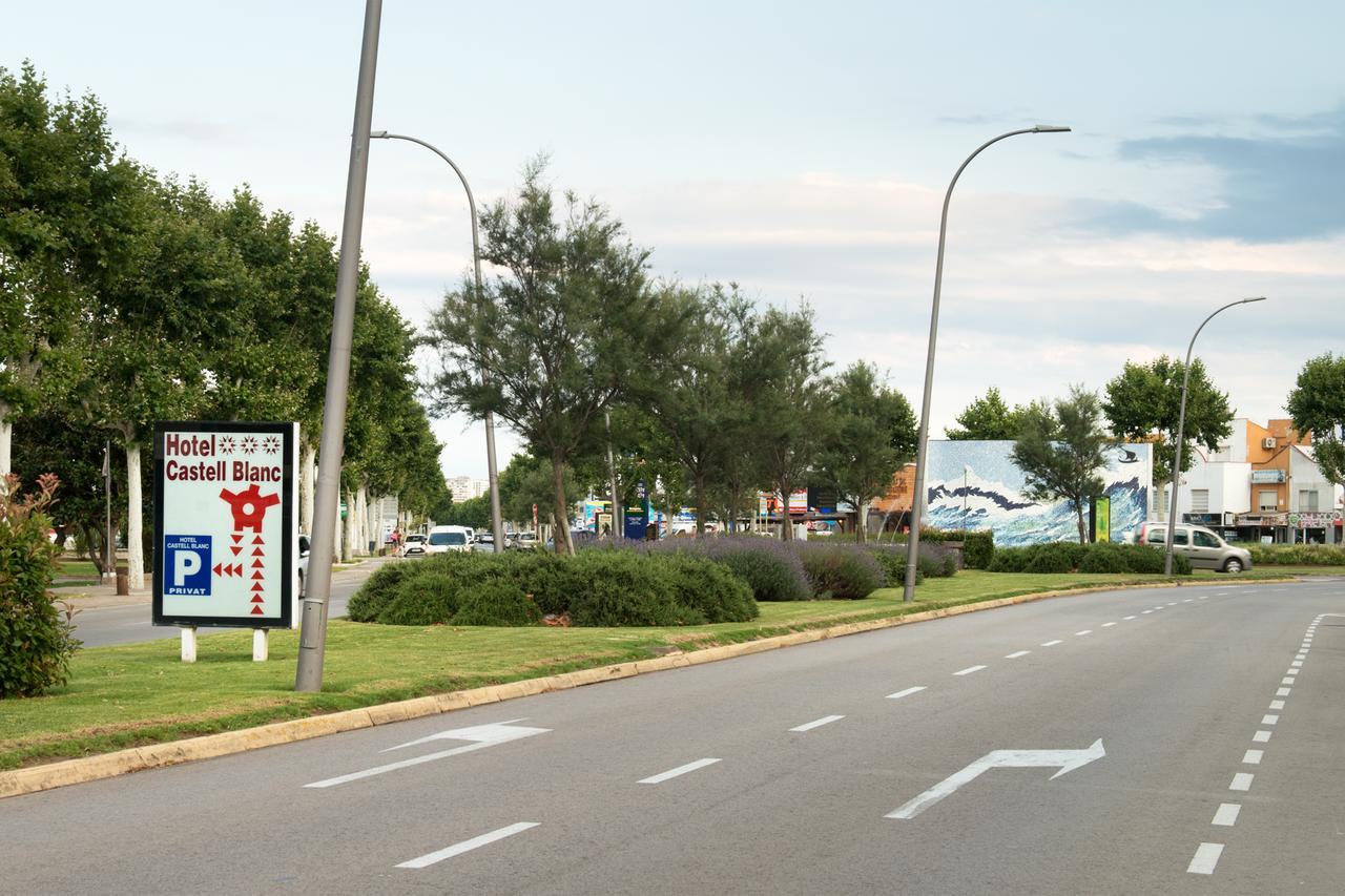 Hotel Castell Blanc Empuriabrava Exterior foto